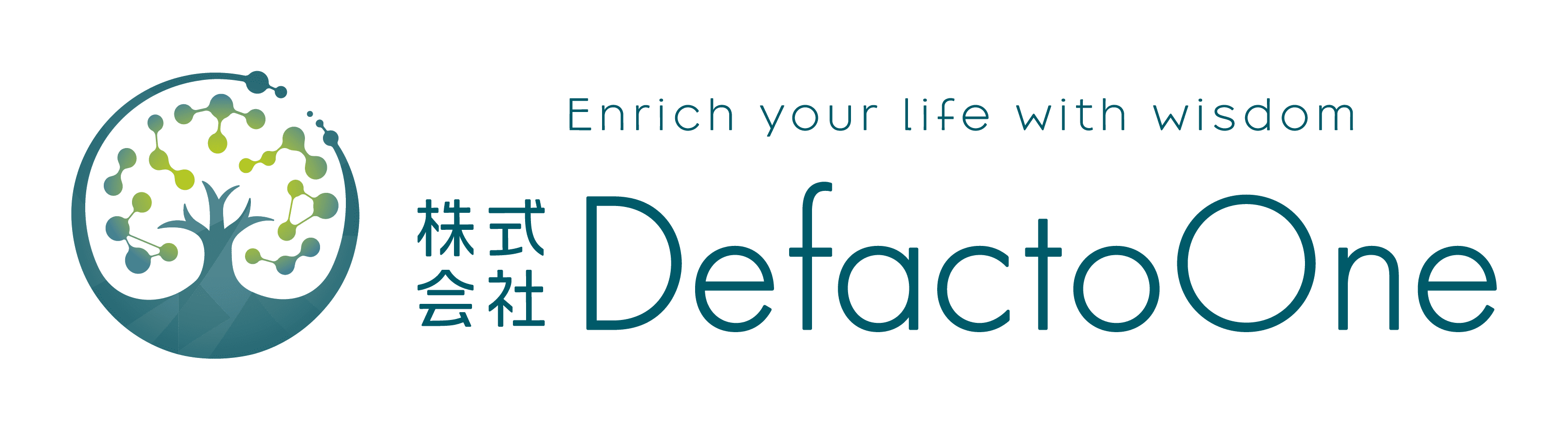 株式会社DefactoOneロゴ